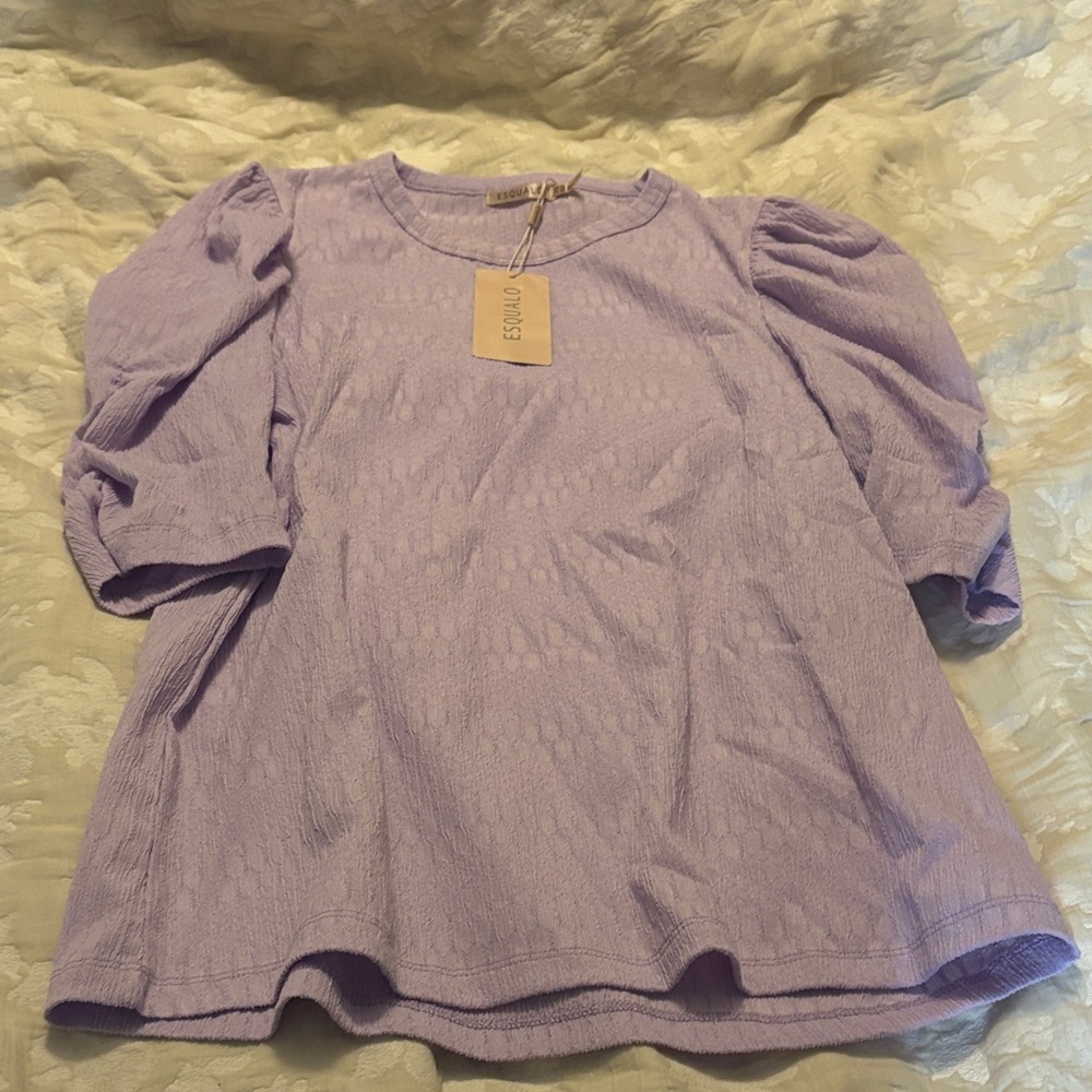 ESQUALO Lavender Blouse